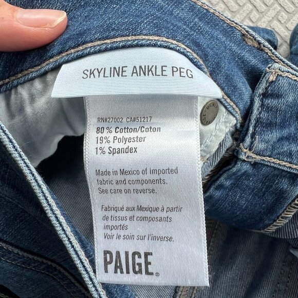 Paige Skyline Ankle Peg jeans - Picture 4 of 6